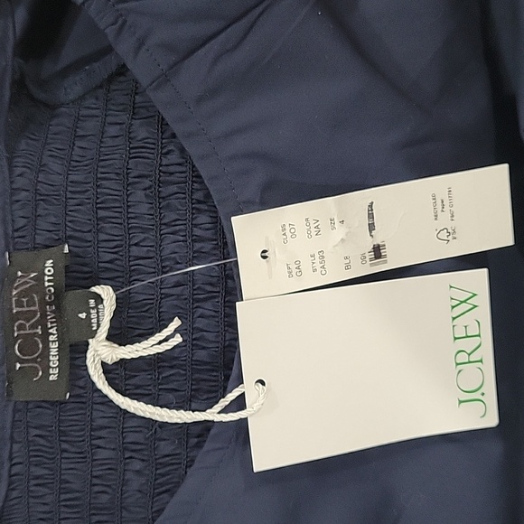 J. Crew Fitted Puff Sleeve Top | CA593 | NWT - Picture 8 of 9